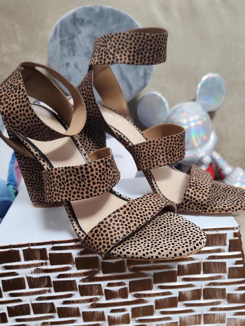 Gianni Bini Cheetah Print Heels